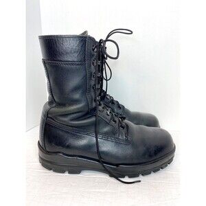 Bates Men Black DuraShocks Steel Toe Tactical 11" Combat Boots Sz 10 ❤️